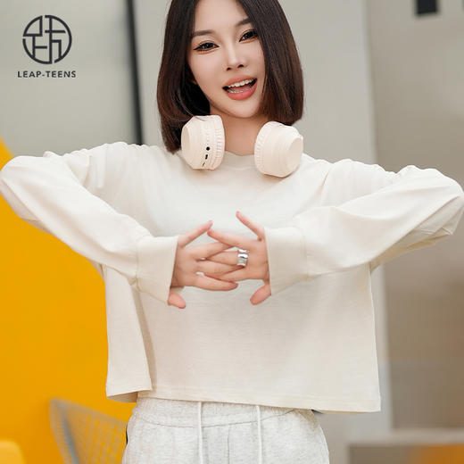 跃牌【周游世界系列】秋冬新款瑜伽服女柔软亲肤轻薄透气美国PIMA棉高士线圆领长袖 TP0782 商品图6