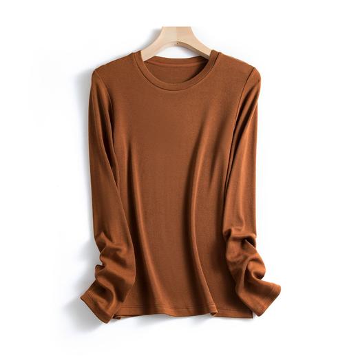 【 128元到手三件】马卡龙色系 羊绒蛋白精华羊毛 美雅碧发热免烫显瘦 长袖女款打底衫 拍一件不发！！ 选3件加入购物车自动减H244050158 商品图7