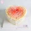 【心形渐变玫瑰蛋糕】爱你的心由浅入深～～ 商品缩略图0