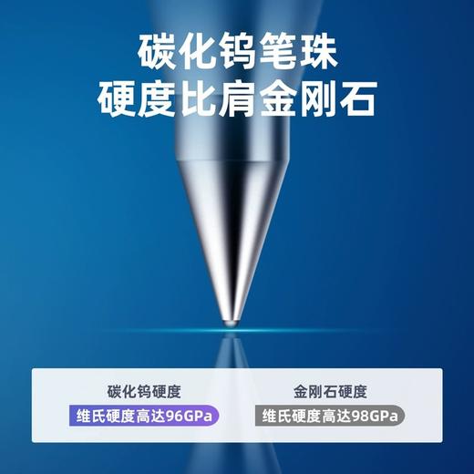 得力黑色笔中性笔6600ES文具签字碳素水笔0.5mm办公笔学生中性笔 商品图1