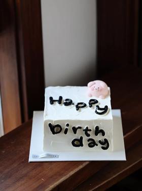 【客定】可爱小猪蛋糕0062