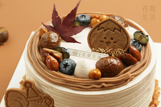 香草朗姆栗子•奶油蛋糕 商品图2