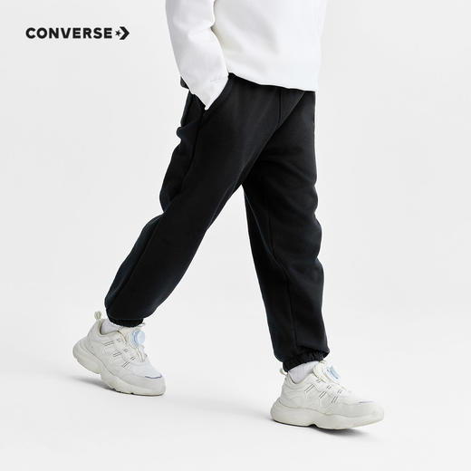 CONVERSE 匡威 冬 大童小童 儿童童装加绒长裤 CNVB-KN-F371 商品图12