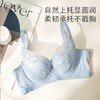 【特惠】（涟漪文胸）奶糖派涟漪文胸大胸显小大杯仙气柔软蕾丝撞色文胸防下垂甜美内衣 商品缩略图3