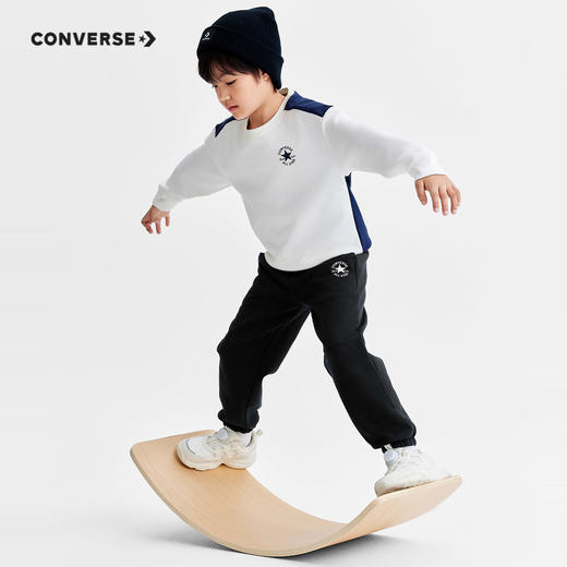 CONVERSE 匡威 冬 大童小童 儿童童装加绒长裤 CNVB-KN-F371 商品图14
