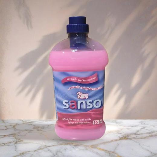 Sanso真丝羊毛柔护洗衣液 1000ML/瓶 商品图0