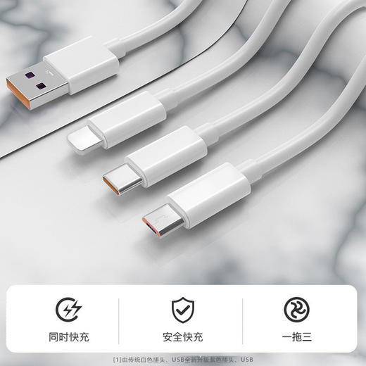 【经典】中国杨凌农高会联名款 岸纾新升级款三合一快充数据线  一线三用 商品图7