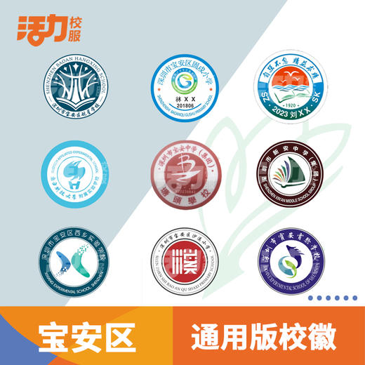 深圳市校服校徽-宝安区校徽定制 商品图0