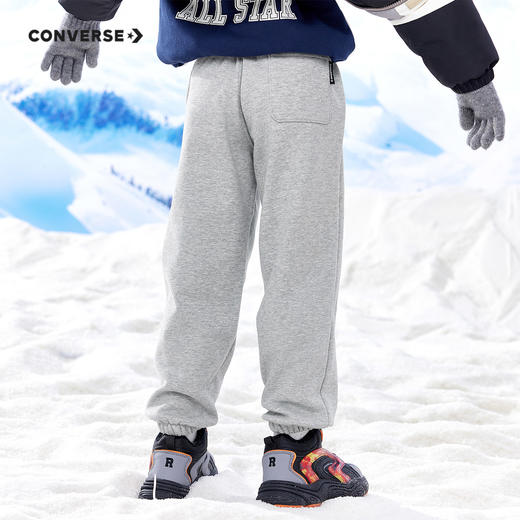 CONVERSE 匡威 冬 大童小童 儿童童装加绒长裤 CNVB-KN-F371 商品图3