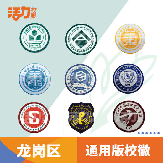 深圳市校服校徽-龙岗区校徽定制 商品图0