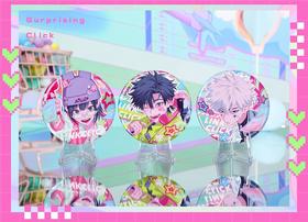 BEMOE 时光代理人 SurprisingClick系列 马口铁徽章 吧唧 国谷