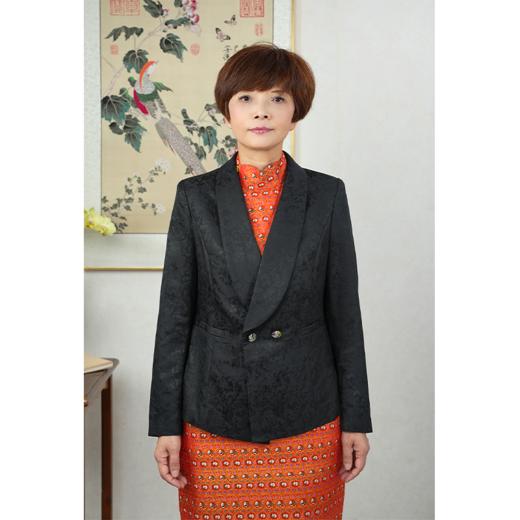 S20WT4丝毛锦青果领外套 商品图1