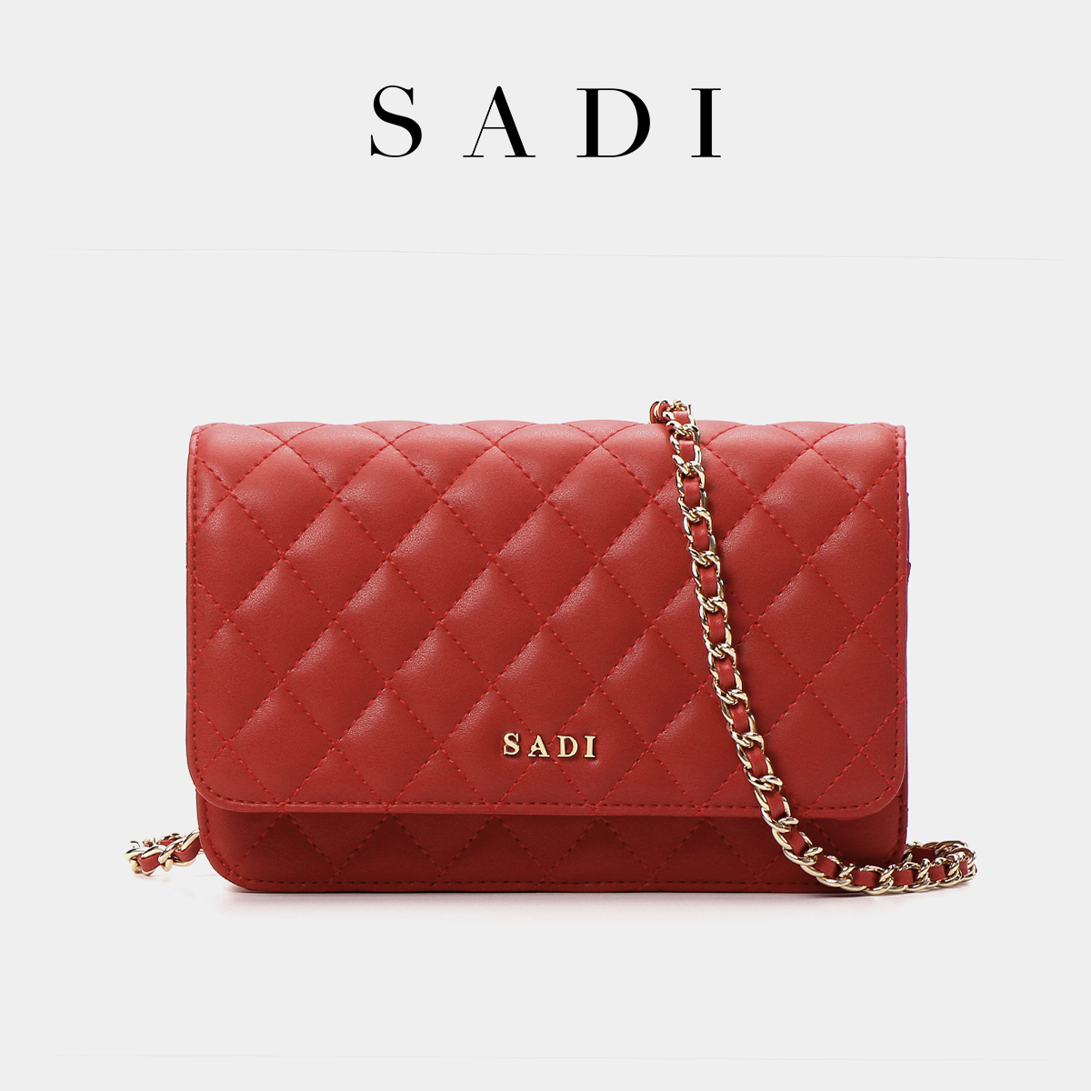 sadi萨迪经典百搭菱格小方包sdx20051