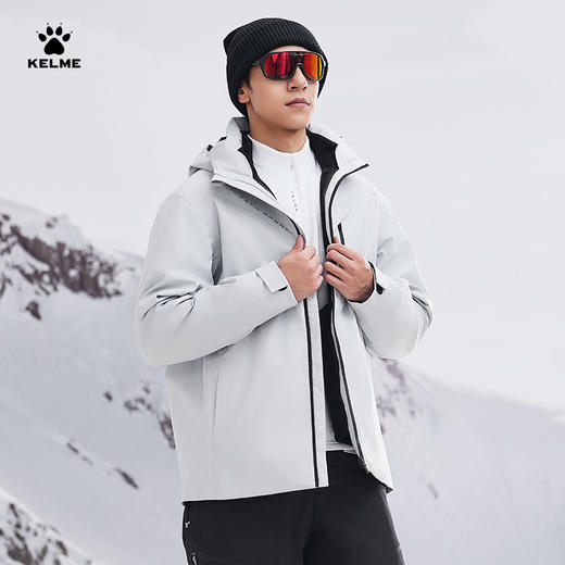 卡尔美新款冲锋衣（摇粒内胆）9461CF1007 商品图5