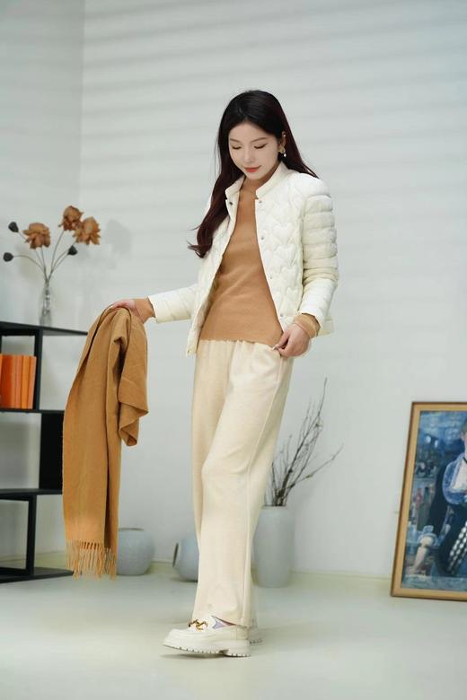 爆款现货 臣禾 【爱心羽绒服】绗缝保暖短外套90鸭绒9234072052 商品图4