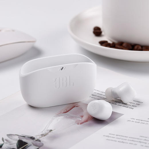 JBL 真无线蓝牙耳机WAVE BUDS 入耳式音乐耳机智能环境音双耳传输适用苹果安卓手机 商品图2