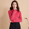 EITIE爱特爱秋季新款舒适半高领百搭打底基础针织衫7501206 商品缩略图7
