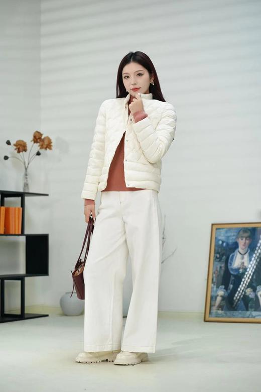 爆款现货 臣禾 【爱心羽绒服】绗缝保暖短外套90鸭绒9234072052 商品图3