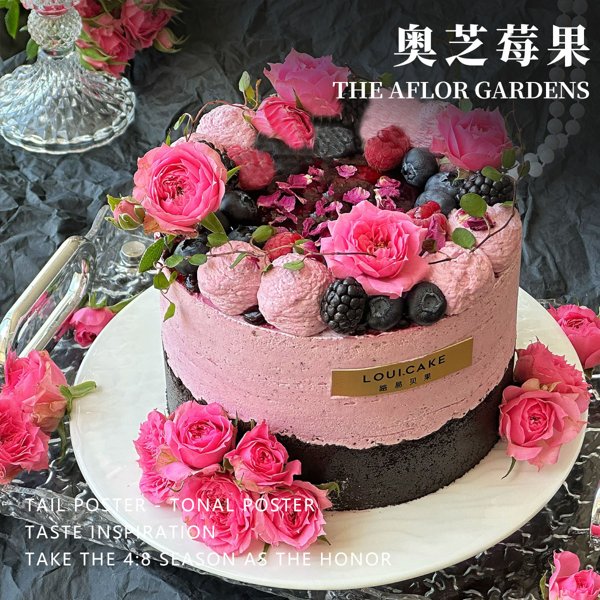 奥芝莓果【无LOVE YOU 插排  介意勿拍】（所有绿植均不可食用！）