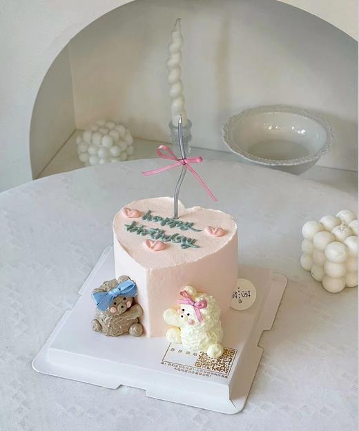 纪念日爱心小熊蛋糕（下单现做，根据排单5-6小时左右） 商品图0