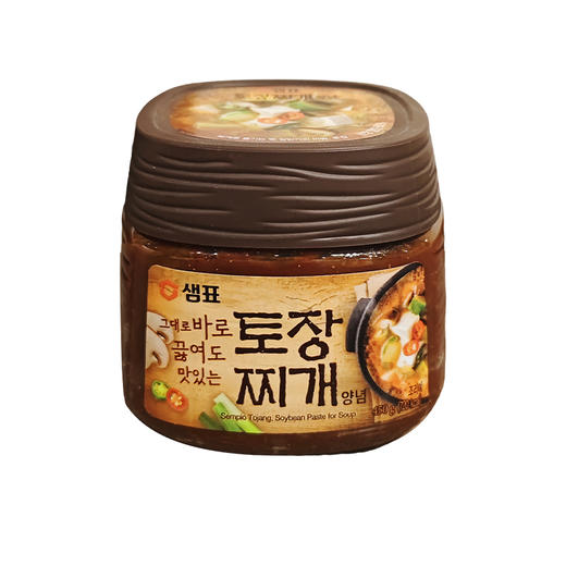 韩国进口膳府传统大酱汤调味酱450g/盒 商品图5