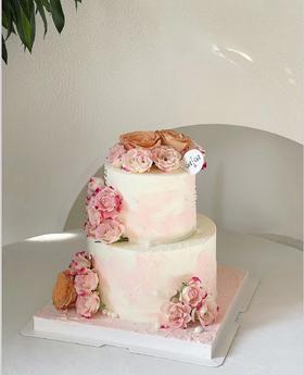 ins风鲜花蛋糕（下单现做，根据排单6小时左右）