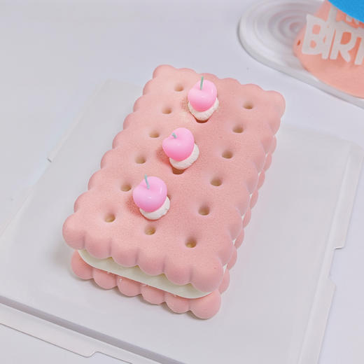 小樱桃Emoji方形蛋糕 商品图5