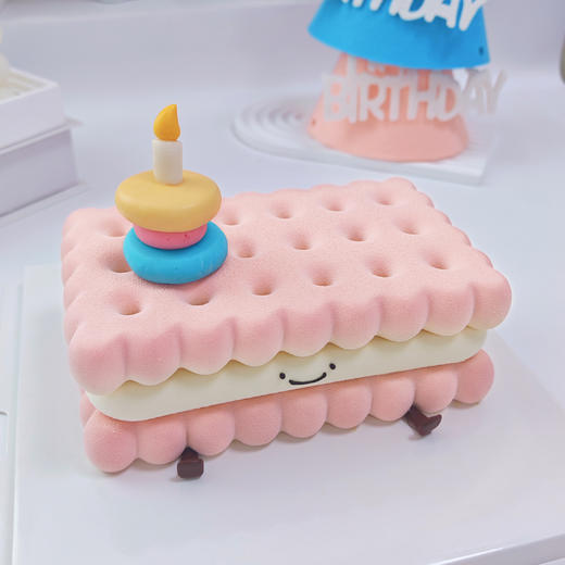小蜡烛Emoji方形蛋糕 商品图5