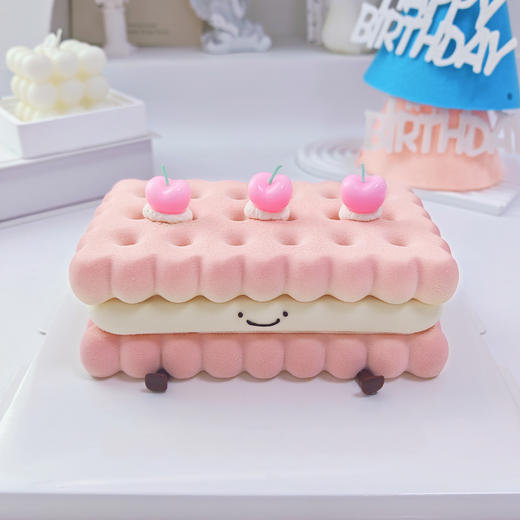 小樱桃Emoji方形蛋糕 商品图6