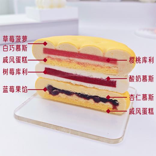 小狮子Emoji圆形蛋糕 商品图3