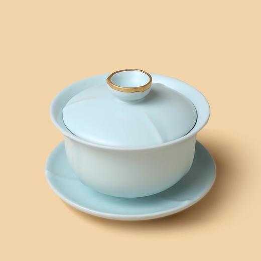 【清仓特惠5折，仅1套，无货退款】陆宝功夫茶具套装家用泡茶盖碗高档中式陶瓷茶器商务送礼菩提茶组【不支持补差，非质量问题不退不换】S 商品图4