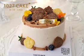 1027CAKE |  举个栗子  伯爵红茶栗子蛋糕 板栗蛋糕