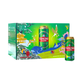 青岛啤酒窖藏型1903系列四季常青  4.0%vol 500ml*12罐