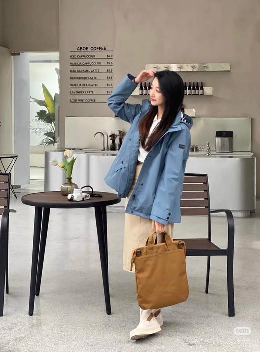 AG艾家 GORE-TEX防风防雨透汽户外休闲女士雾霾蓝夹克冲锋衣外套 商品图5