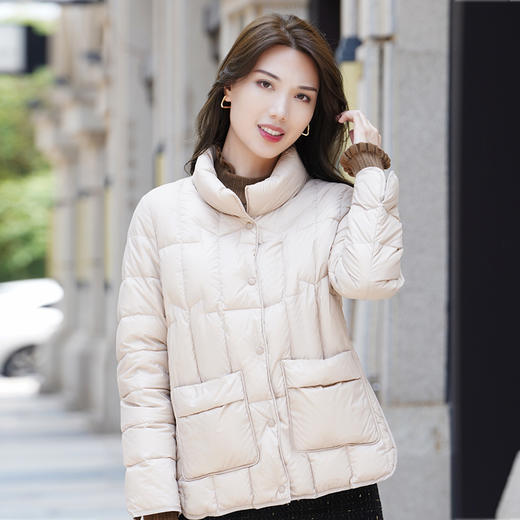 【泡芙羽绒】臣禾鸭绒小个子轻便保暖羽绒服外套9224070152 商品图7