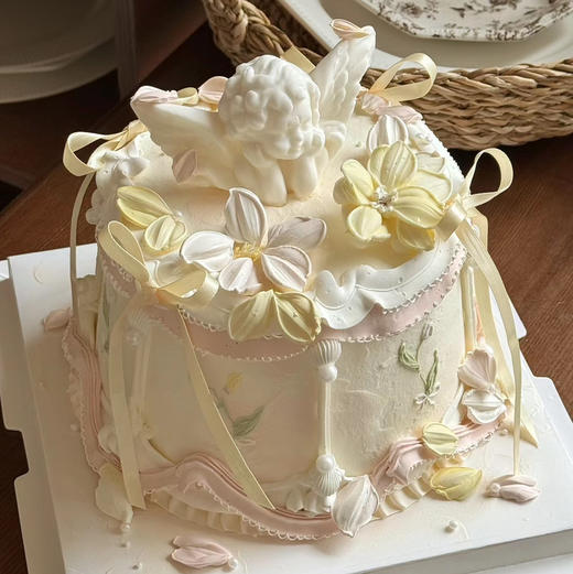 0804 “天空花房” 刮刀花蛋糕 商品图1