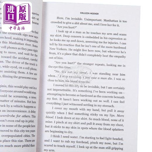 预售 【中商原版】不存在的罪人 柯琳胡佛 全美畅销书 维里蒂的真相 Verity 英文原版 Colleen Hoover 现当代文学 国际流行小说 推理与惊悚小说 商品图2