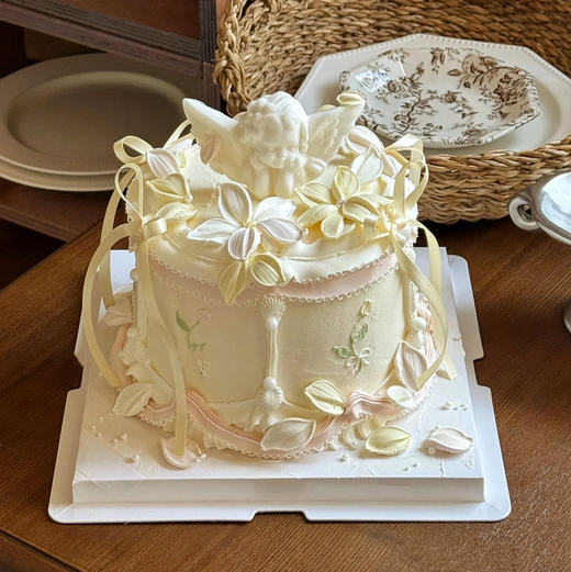 0804 “天空花房” 刮刀花蛋糕 商品图0