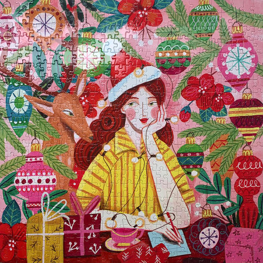 【成人拼图大冒险】美国eeBoo500片/1000片拼图  成人益智游戏  挑战自我  智慧与品味的碰撞 商品图1