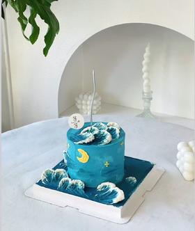 四英寸潮汐蛋糕（下单现做，根据排单3-4小时左右）