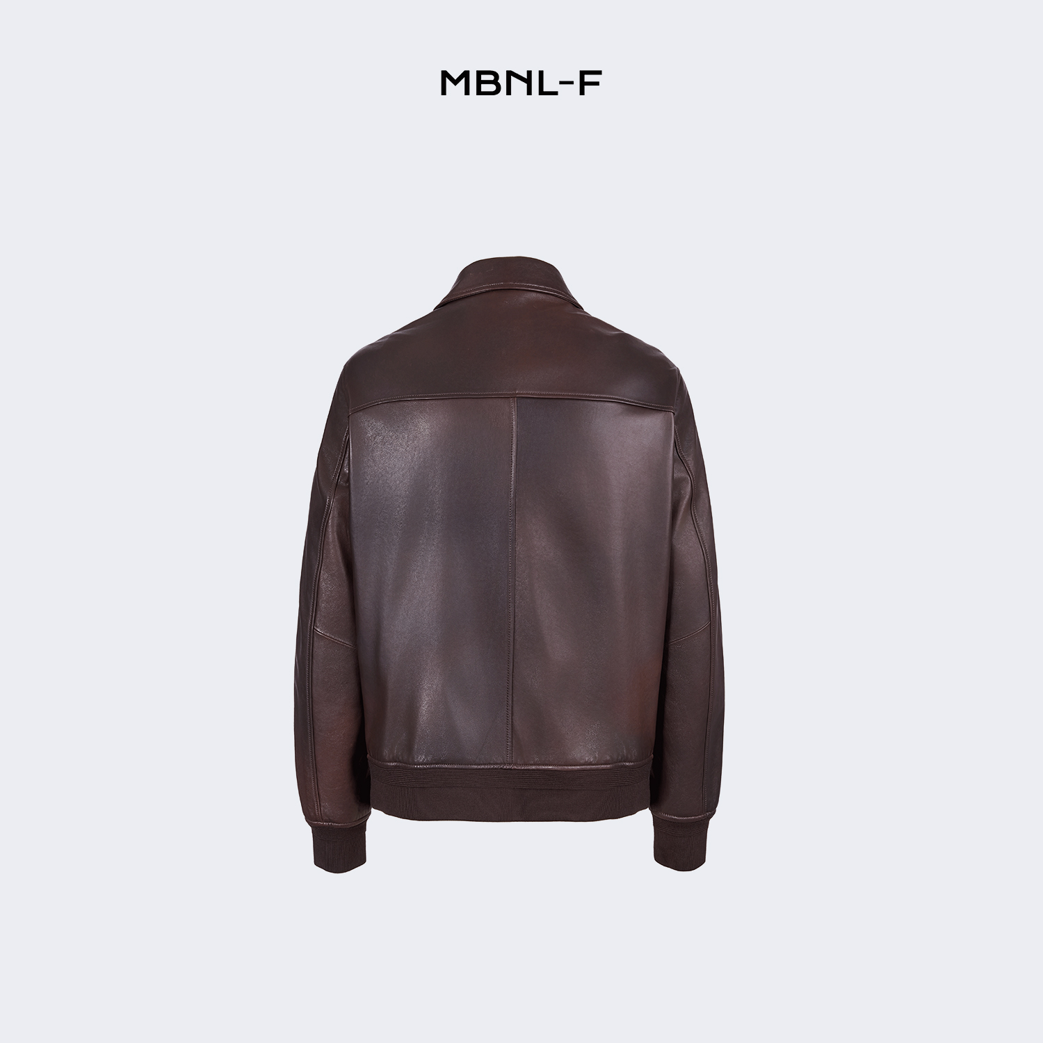“棕色皮衣” 24F/W男装高端线Y 酒红棕色夹克外套 LL-899181 m9商品图3