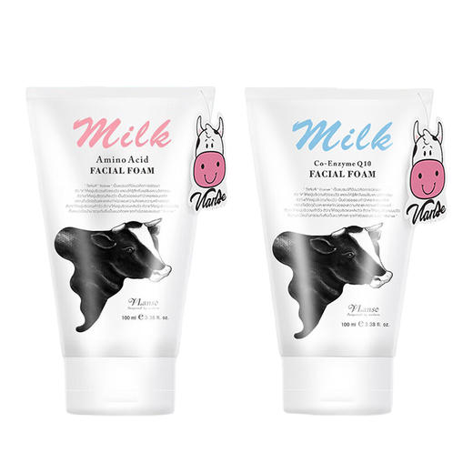 泰国进口葳兰氏氨基酸I Q10牛奶保湿洗面奶100ml 商品图5