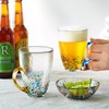 【清仓特惠2.5折】阿德利亚（ADERIA）日本进口石塚硝子津轻茶杯手工玻璃杯水杯马克咖啡杯送礼 睡魔祭琥珀把杯手作带把玻璃杯320ml蓝彩水杯300ml 商品缩略图7