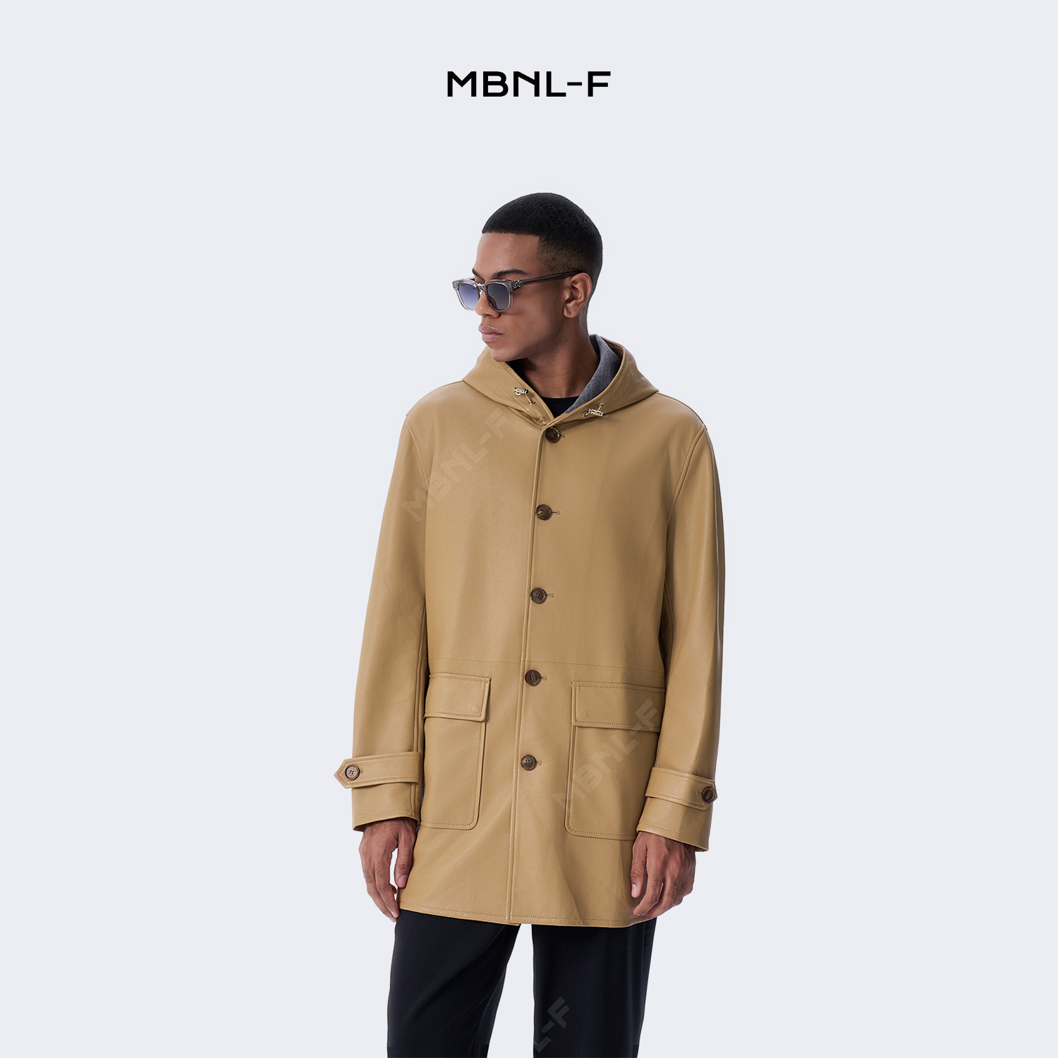 MBNL-F 24F/W男装高端线X 秋冬高定皮衣外套男装 LL-H3009 B9商品图3