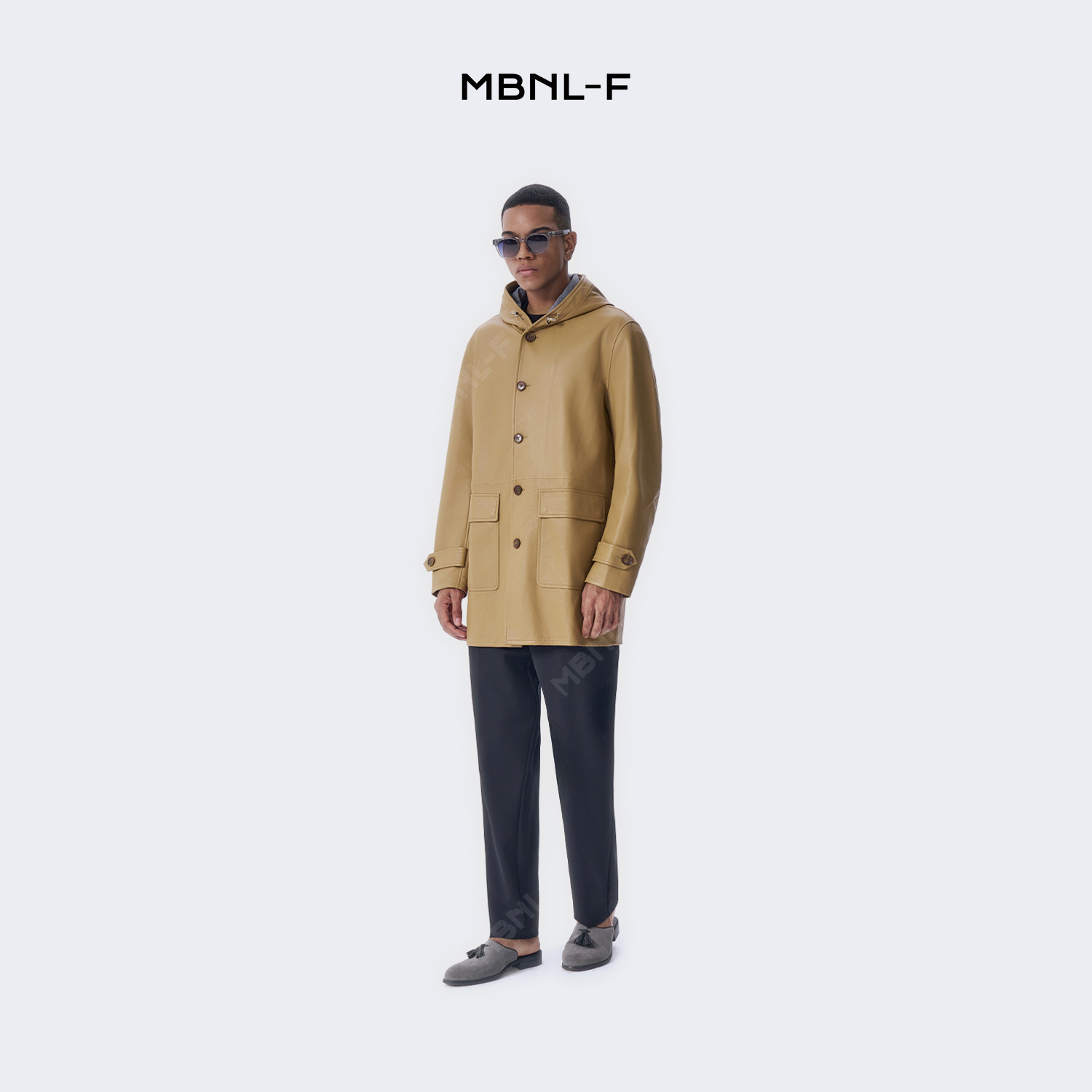 MBNL-F 24F/W男装高端线X 秋冬高定皮衣外套男装 LL-H3009 B9商品图2