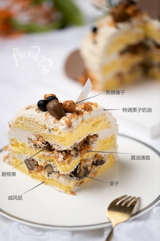 坚果栗子口味蛋糕 商品图2