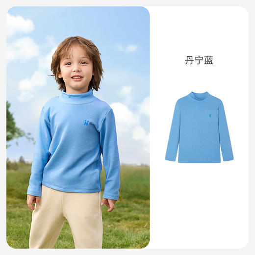 【秒杀】【春季焕新】ibaby×outlast太空科技恒温半高领抑菌打底衫儿童秋冬内搭外穿 商品图6