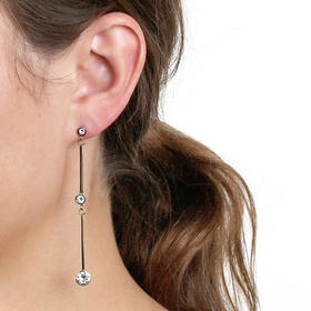 北京仓｜Dyrberg Kern-Delores-施华洛世奇水晶 耳环［丹麦设计师］