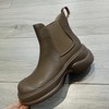 西村名物2024年冬季新款舒适厚底防滑切尔西靴时尚短靴X23DS46581 商品缩略图3