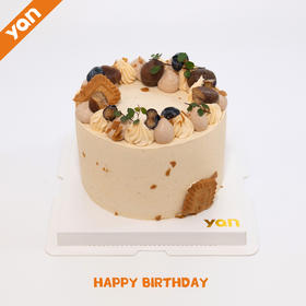 秋季限定—焦糖栗子蛋糕（原味蛋糕胚）